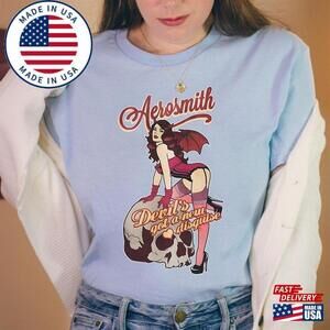 Retro Aerosmith Angel Shirt  Peace Out Farewell